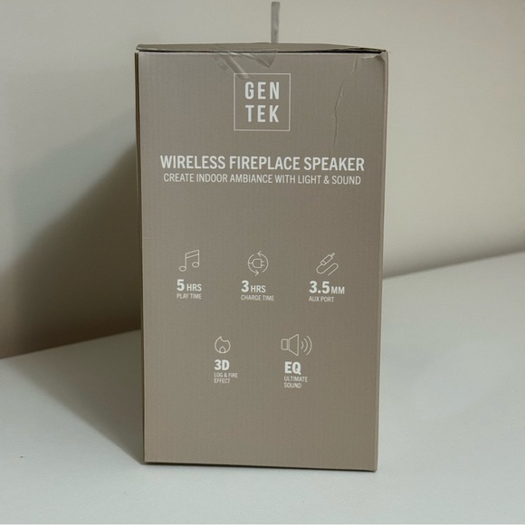 GENTEK Wireless Fireplace Speaker - Picture 3 of 4